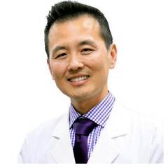 Portrait of Sung Won, MD in a white coat